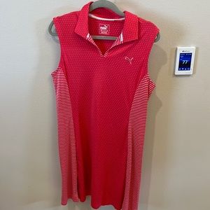 Puma golf dress with shorts for underneath Worn once. Size large